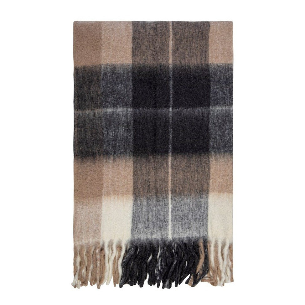 Bliss Wool Mohair Blend Throw - Assorted Colours