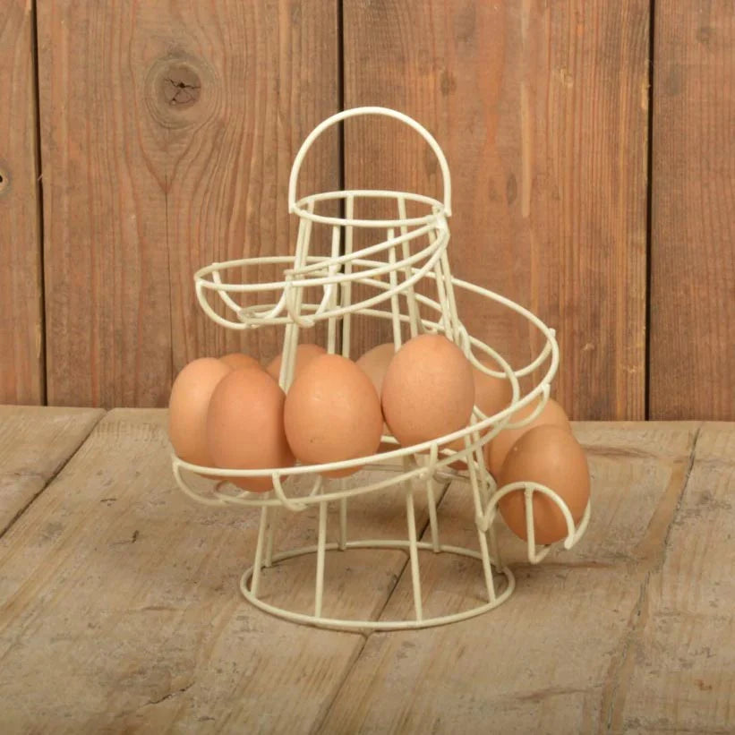 Egg Holder Metal Spiral