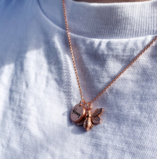 Honey Bee Necklace