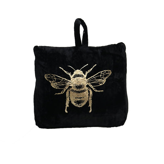 Velvet Bee Doorstop