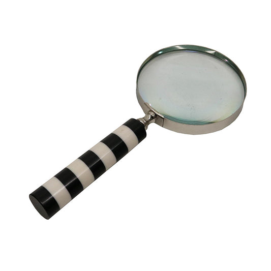 Brass Magnifying Glass Stripes