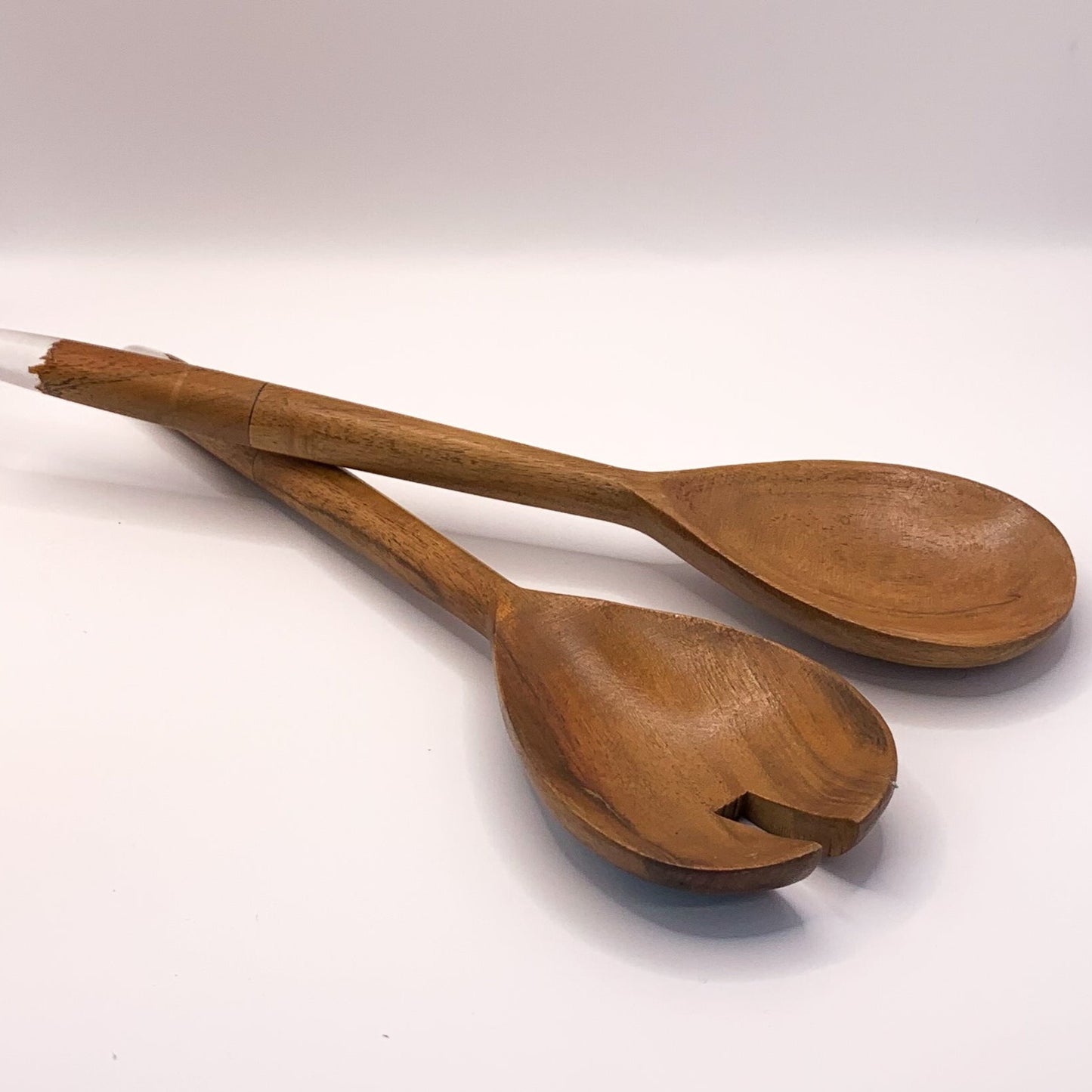 S&R Estrella Wood & Resin Salad Set